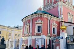 Пешая экскурсия по центру Москвы для учащихся Воскресной школы в День православной книги — Храм Рождества Христова в Черневе. Южное Бутово, г. Москва