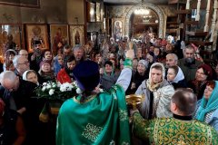 Неделя 6-я Великого поста: праздник Входа Господня в Иерусалим (Вербное воскресенье) - Храм Рождества Христова в Черневе. Южное Бутово, г. Москва